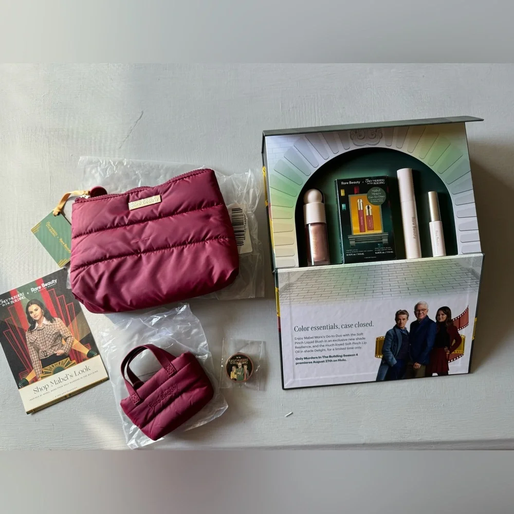 NWT Rare Beauty x Only Murders in the Building PR Set Bundle